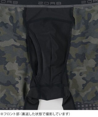 WACOAL MEN 【クロスウォーカー】 はいて歩いてカロリー消費アップをめざそう！ ムレ軽減設計 ロング丈 前開き GX6006 /ブロス バイ ワコールメン カカオ