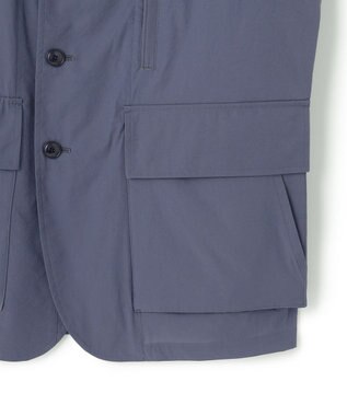 J.PRESS MEN 【MECHANICAL】【ハイパワーストレッチ / 撥水】ドライビングジャケットブルゾン ダルブルー系