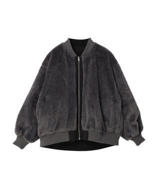 earth music&ecology リバーシブルＭＡー１ Black