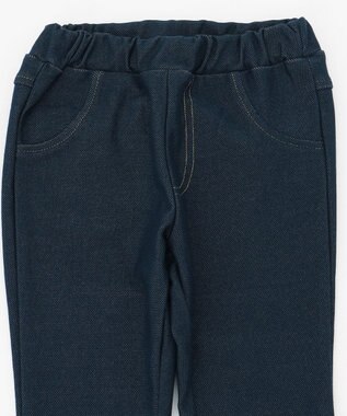 組曲 KIDS 【80-100cm】デニムニット パンツ ネイビー系