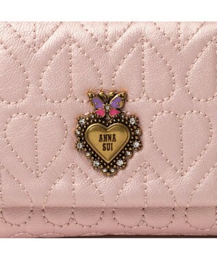 ANNA SUI ドリーミー 口金二つ折り財布 ピンク