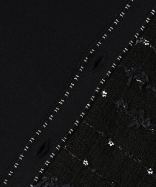 TOCCA 【八木アリサさん着用】FLOWER HIDE AND SEEK ニットジャケット ブラック系