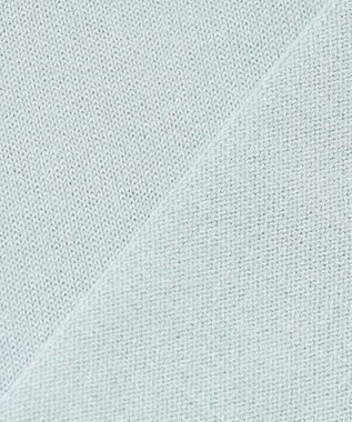 J.PRESS LADIES L HIGH GAUGE BASIC Vネック ニット アクア系