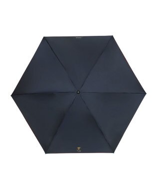 MOONBAT 【軽量】POLO RALPH LAUREN 遮光 晴雨兼用 折りたたみ日傘 無地 ポロベア ディープブルー