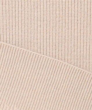 J.PRESS LADIES L 【洗える】CAT ジップアップブルゾン ニット ベージュ系