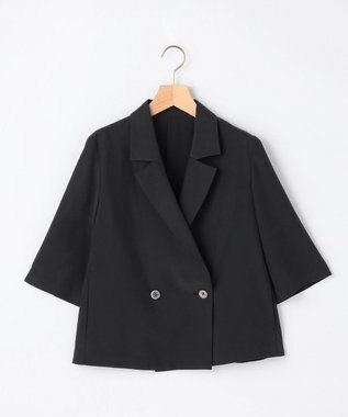 組曲 S 【先行予約】スムースクロス 6分袖ジャケット