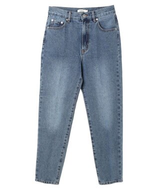earth music&ecology センタープレスデニムパンツ Light Indigo