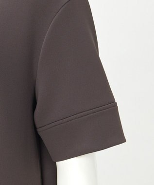 23区 【R(アール)】アクアスーティングジャージー Aライン ワンピース グレー系