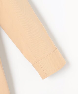 組曲 L 【WEB限定】コットンライクツイル スタンドネックコート ベージュ系