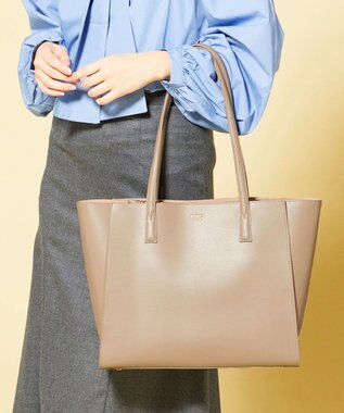 LA BAGAGERIE 【MONICA】デイリートートバッグ グレージュ