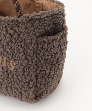 23区 NOMADIS SAC ボアミニ トート バッグ ダークブラウン系