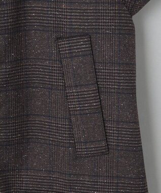 GOTAIRIKU 【山栄毛織】ウール×シルクハンティングジャケット ダークブラウン系4
