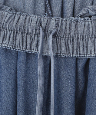 YECCA VECCA デニムコクーンドレープパンツ Indigo
