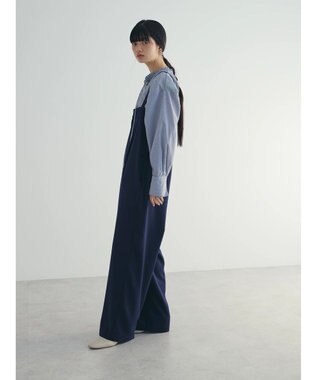 Green Parks armonia. ハイライズドサロペットパンツ Navy