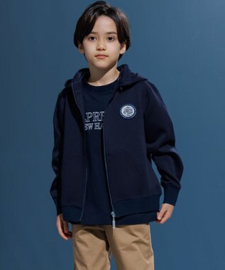 J.PRESS KIDS 【100-130cm】ビックシルエット ロゴＴシャツ ネイビー系