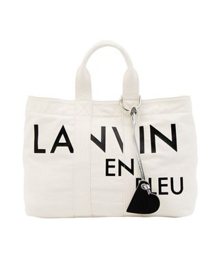 LANVIN en Bleu ジャーナル 2wayトートバッグ アイボリー