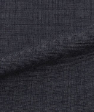 WEGO リネンライクスキッパーシャツ（SS） ブラック中濃色