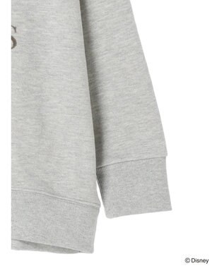 Green Parks Ｄｉｓｎｅｙ／裏起毛フロッキープリントスウェット Gray Mixture