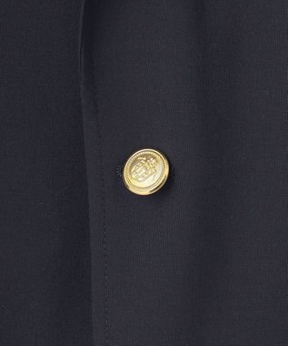 J.PRESS MEN 【AaronChang】【UNISEX】ウールポリエステル トロピカル ブレザー / バギーフィット ネイビー系