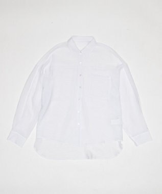 WEGO 【2026年春夏新作】シアーシャツ ホワイト