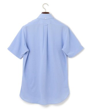 J.PRESS MEN 【J.PRESS PLUS】カノコインレイパッチポケット シャツ/B.D. サックスブルー系