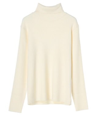 AMERICAN HOLIC バイパチリブタートルニットプルオーバー Ivory