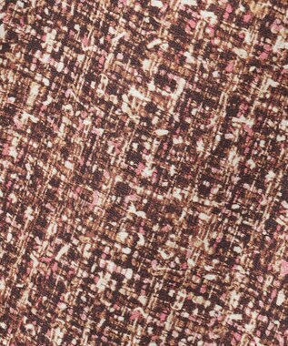 自由区 S プリントジャガードストレッチ  ワンピース ベージュ系5