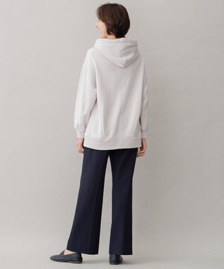 自由区 【裏起毛/撥水加工】TRギャバ ストレートパンツ ネイビー系