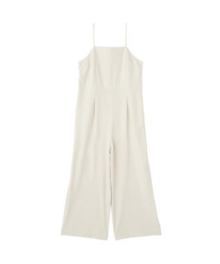 AMERICAN HOLIC 【2点セット】ロングレースジレ+サロペット Off White