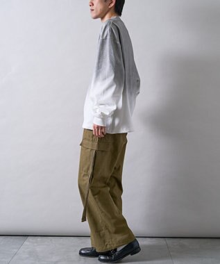 CRAFT STANDARD BOUTIQUE ヘビーウェイトグラデーションロンT White