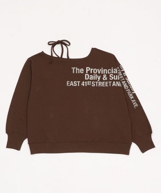 WEGO 裏起毛2WAYグラフィックワンショルBIGスウェット 柄4