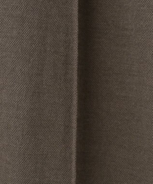 SHARE PARK LADIES 【洗える】ナチュラルワッシャー　セミフレアパンツ モカ