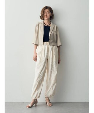 YECCA VECCA パラシュートパンツ① Off White