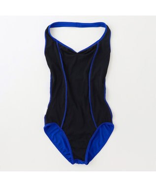 Chacott ホルターネックレオタード ブルー