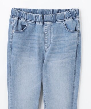 ANY 【洗濯機可/ウエストゴム/ストレッチ】ウルトライージーデニムパンツ フェードインディゴ