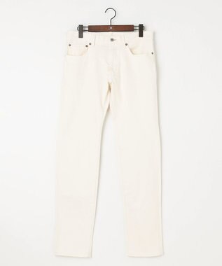 JOSEPH ABBOUD 【サスティナブル加工/ストレッチ】 オゾンストレッチ デニム ホワイト系