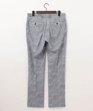 JOSEPH ABBOUD 【キングサイズ・ウエストも伸びる/驚きの多機能性】ドライサッカー パンツ ライトグレー系