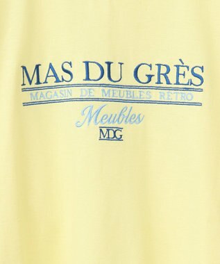 Green Parks 刺繍ロゴクロップドＴシャツ Yellow