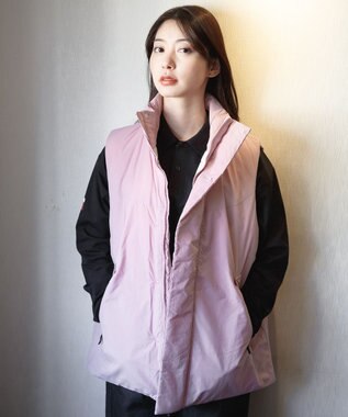 SHARE PARK LADIES 【UNISEX】蓄熱中綿モンスターベスト（S・Mサイズ） スモークピンク