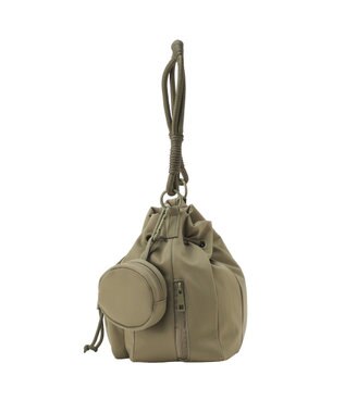 AMERICAN HOLIC ドローコード巾着ショルダーバッグ Khaki