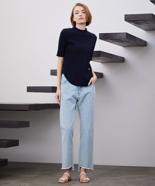 BEIGE， COSMOS/カットソー Navy