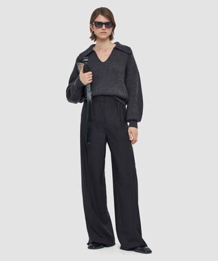 JOSEPH ライトテーラリング　トラウザーズ Smoke