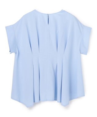 UNFILO ヒートシールドジャージー タックデザイン Tシャツ サックス