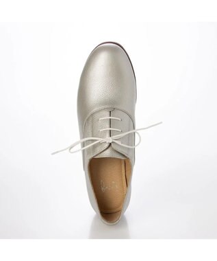 ing <ing>【WEB限定】【サスティナブル】レースアップシューズ シルバー