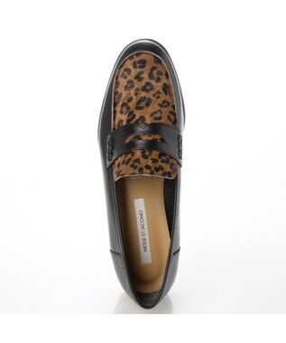 MODE ET JACOMO <MODE ET JACOMO>デザインコインローファー ブラウンメタリック