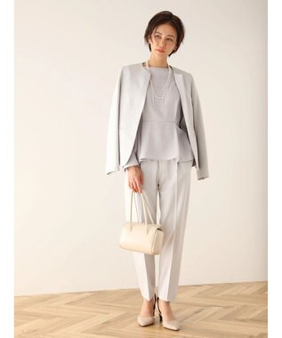 Green Parks ｅｆ－ｄｅ　カラーレスジャケット Gray Beige