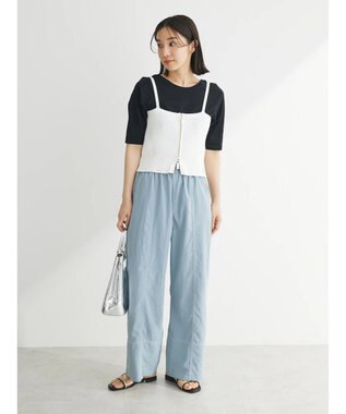 Green Parks ・ＳＵＧＡＲ　ＳＰＯＯＮ　２ｗａｙハーフスリーブＴＥＥ Black