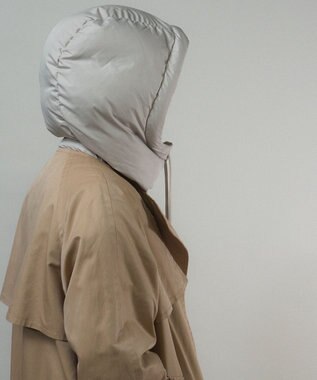 KWD 【日本製】HOOD DOWN PARTS グリーンダウン フードダウンパーツ グレージュ