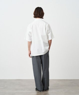 ATON SUVIN BROAD | オーバーサイズシャツ - UNISEX WHITE
