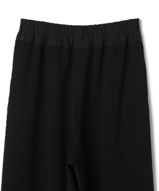 BEIGE， RUE / ドライタッチイージーセミワイドパンツ Black